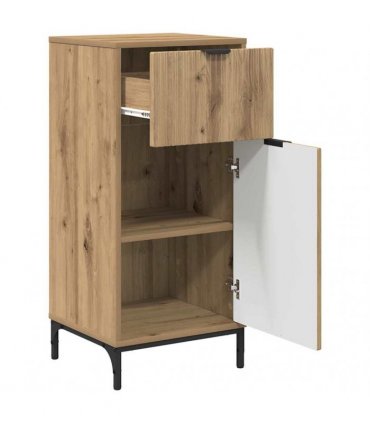 vidaXL Bathroom Furniture Set 3 pcs Artisan Oak