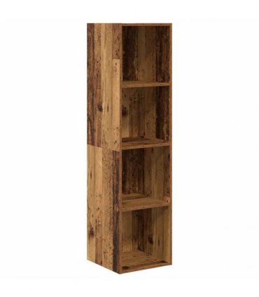 vidaXL TV Cabinet Set 4 pcs 37 x 37 x 142.5 cm Old Wood