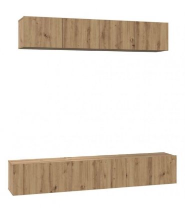 vidaXL TV Cabinet Set 5 pcs 80 x 30 x 30 cm Artisan Oak
