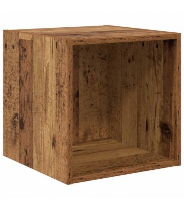 vidaXL TV Cabinet Set 4 pcs 37 x 37 x 72 cm Old Wood