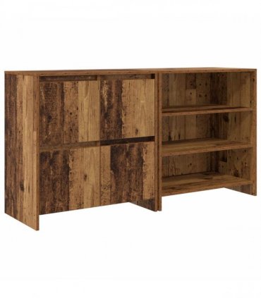 vidaXL Sideboard 2 pcs Old Wood 70 x 41 x 75 cm Engineered Wood