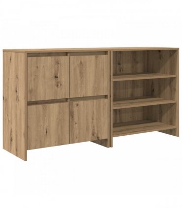 vidaXL Sideboard 2 pcs Artisan Oak 70 x 41 x 75 cm Engineered Wood