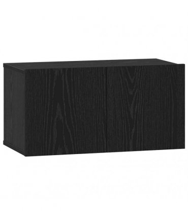 vidaXL TV Cabinet Set 6 pcs Black Oak