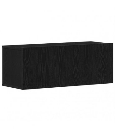 vidaXL TV Cabinet Set 6 pcs 80 x 30 x 30 cm Black Oak