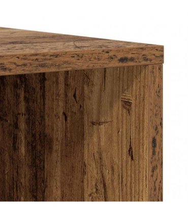 vidaXL TV Cabinet Set 4 pcs 37 x 35 x 107 cm Old Wood