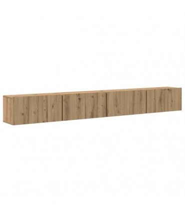 vidaXL TV Cabinet Set 4 pcs 60 x 30 x 30 cm Artisan Oak