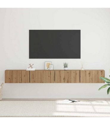 vidaXL TV Cabinet Set 4 pcs 60 x 30 x 30 cm Artisan Oak