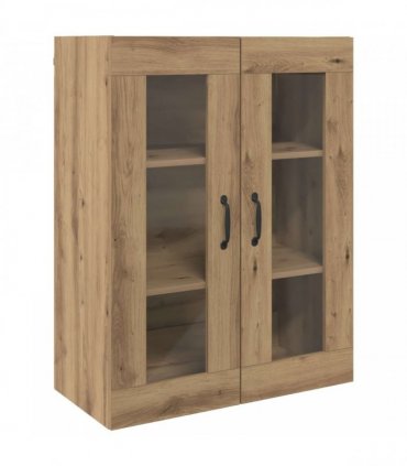 vidaXL Wall Mounted Cabinets 2 pcs Artisan Oak 69.5 x 34 x 90 cm