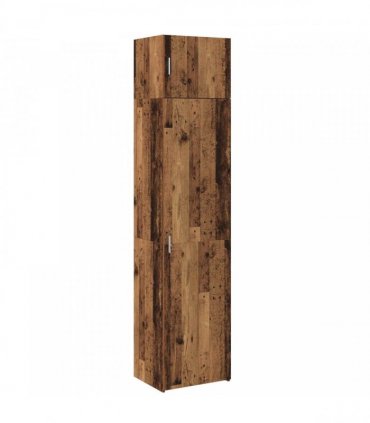 vidaXL Sideboard 2 pcs Old Wood 50 x 41 x225 cm