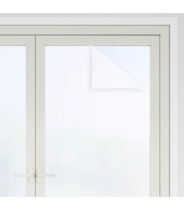 vidaXL Static Window Film Frosted White 60 x 1000 cm PVC