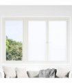 vidaXL Static Window Film Frosted White 90 x 2000 cm PVC