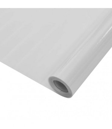 vidaXL Static Window Film Frosted stripes 90 x 500 cm PVC