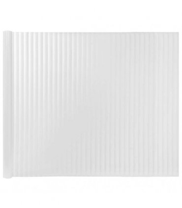 vidaXL Static Window Film Frosted stripes 90 x 500 cm PVC