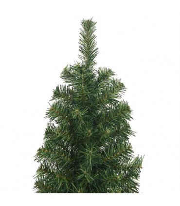 vidaXL Artificial Christmas Tree with LED Light Green 240 cm
