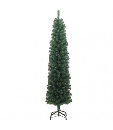 vidaXL Artificial Christmas Tree with LED Light Green 240 cm
