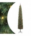 vidaXL Artificial Christmas Tree with LED Light Green 300 cm
