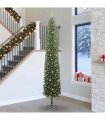 vidaXL Artificial Christmas Tree with LED Light Green 300 cm