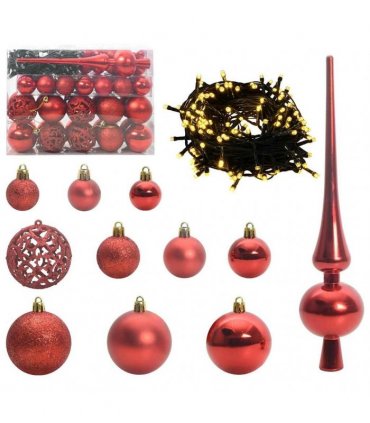 vidaXL Artificial Hinged Christmas Tree Flocked Green and White 120 cm