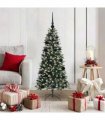vidaXL Artificial Christmas Tree Green 120 cm PVC and Plastic