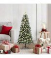 vidaXL Artificial Christmas Tree Green 120 cm PVC and Plastic