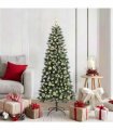 vidaXL Artificial Christmas Tree Green 150 cm PVC and Plastic