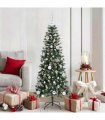 vidaXL Artificial Christmas Tree Green 150 cm PVC and Plastic