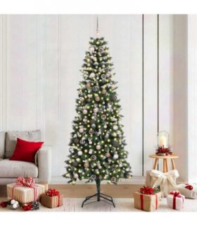 vidaXL Artificial Christmas Tree Green 210 cm