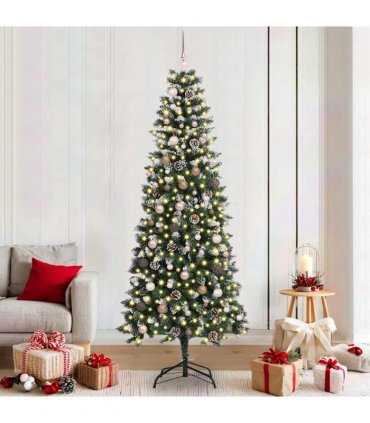 vidaXL Artificial Christmas Tree Green 210 cm