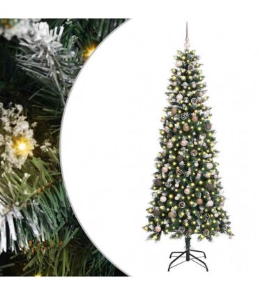 vidaXL Artificial Christmas Tree Green 210 cm