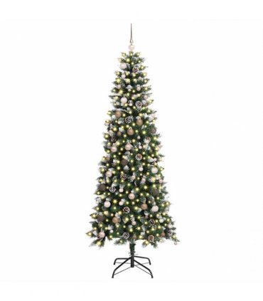 vidaXL Artificial Christmas Tree Green 210 cm