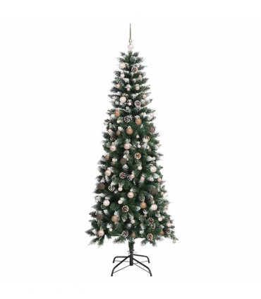 vidaXL Artificial Christmas Tree Green 210 cm