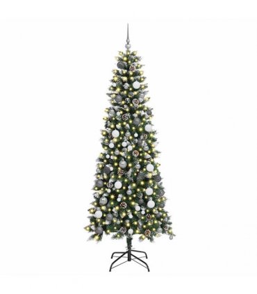 vidaXL Artificial Christmas Tree Green 210 cm
