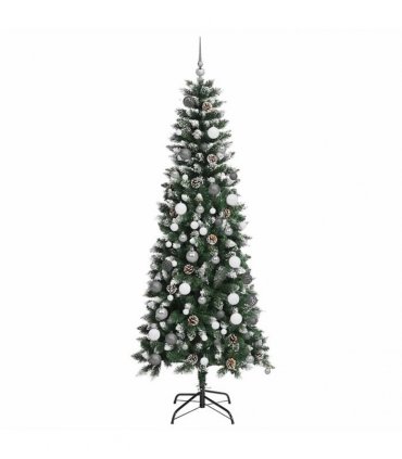 vidaXL Artificial Christmas Tree Green 210 cm