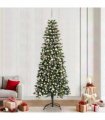 vidaXL Artificial Christmas Tree Green 240 cm