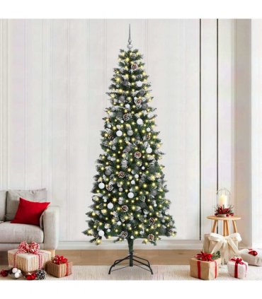 vidaXL Artificial Christmas Tree Green 240 cm