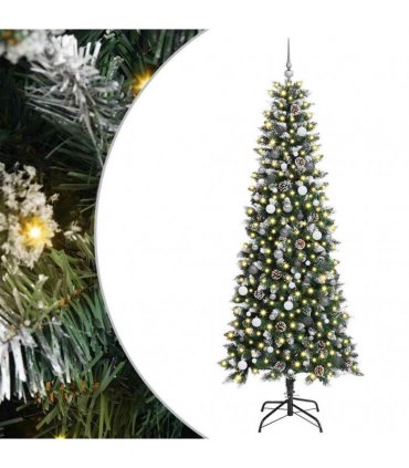 vidaXL Artificial Christmas Tree Green 240 cm
