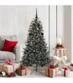 vidaXL Artificial Christmas Tree Green 150 cm PVC and Plastic