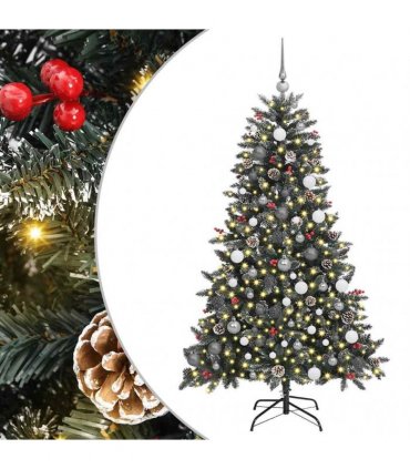 vidaXL Artificial Christmas Tree Green 180 cm