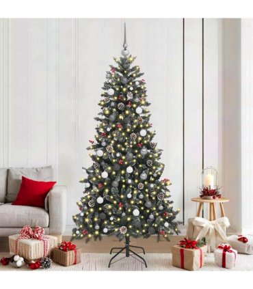vidaXL Artificial Christmas Tree Green 210 cm