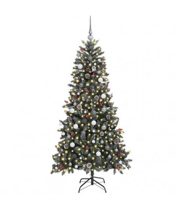 vidaXL Artificial Christmas Tree Green 210 cm