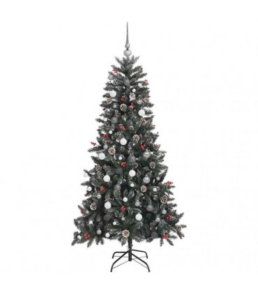 vidaXL Artificial Christmas Tree Green 210 cm