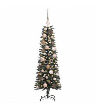 vidaXL Artificial Christmas Tree with 150 LEDs with Stand Green 120 cm