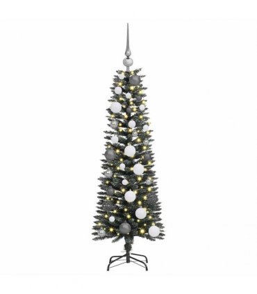 vidaXL Artificial Christmas Tree with 150 LEDs with Stand Green 120 cm