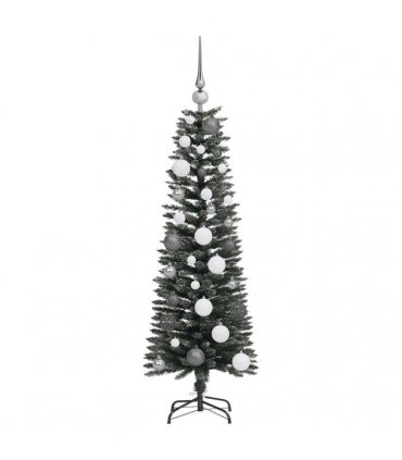 vidaXL Artificial Christmas Tree with 150 LEDs with Stand Green 120 cm