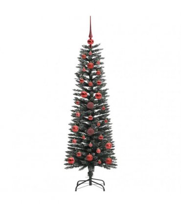 vidaXL Artificial Christmas Tree Green 120 cm PVC and Plastic