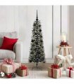 vidaXL Artificial Christmas Tree Green 120 cm PVC and Plastic