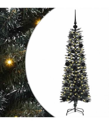 vidaXL Artificial Christmas Tree Green 120 cm PVC and Plastic