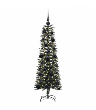 vidaXL Artificial Christmas Tree Green 120 cm PVC and Plastic