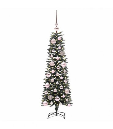 vidaXL Artificial Christmas Tree Green 120 cm PVC and Plastic