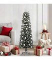 vidaXL Artificial Christmas Tree Green 120 cm PVC and Plastic